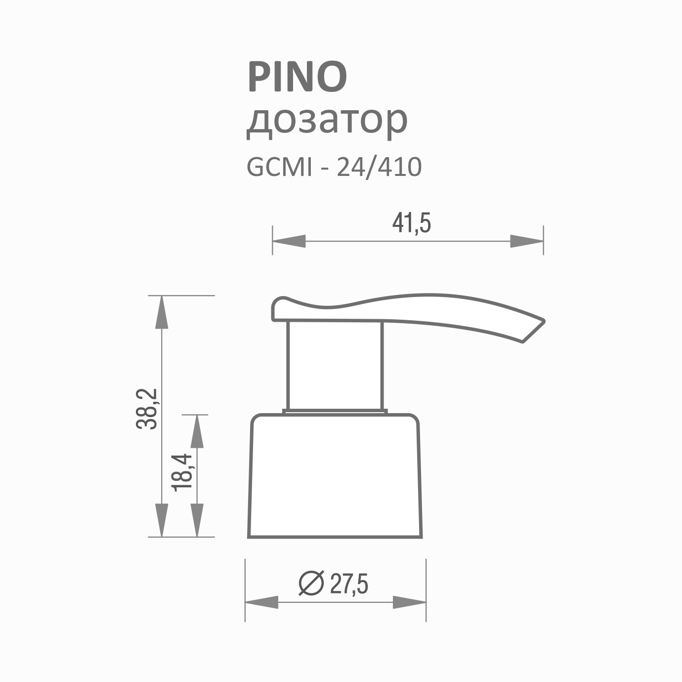 PINO 24/410 дозатор