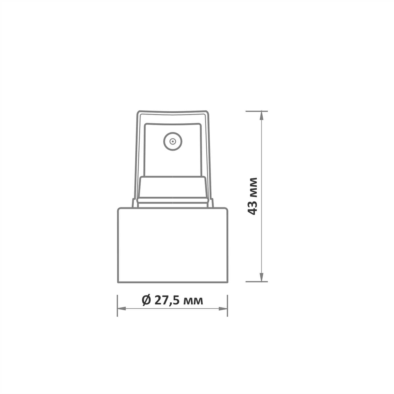 FUMO alum 24/410 спрей золото